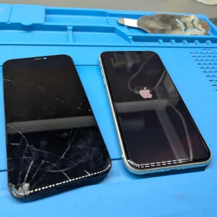Cambio de pantalla de un móvil